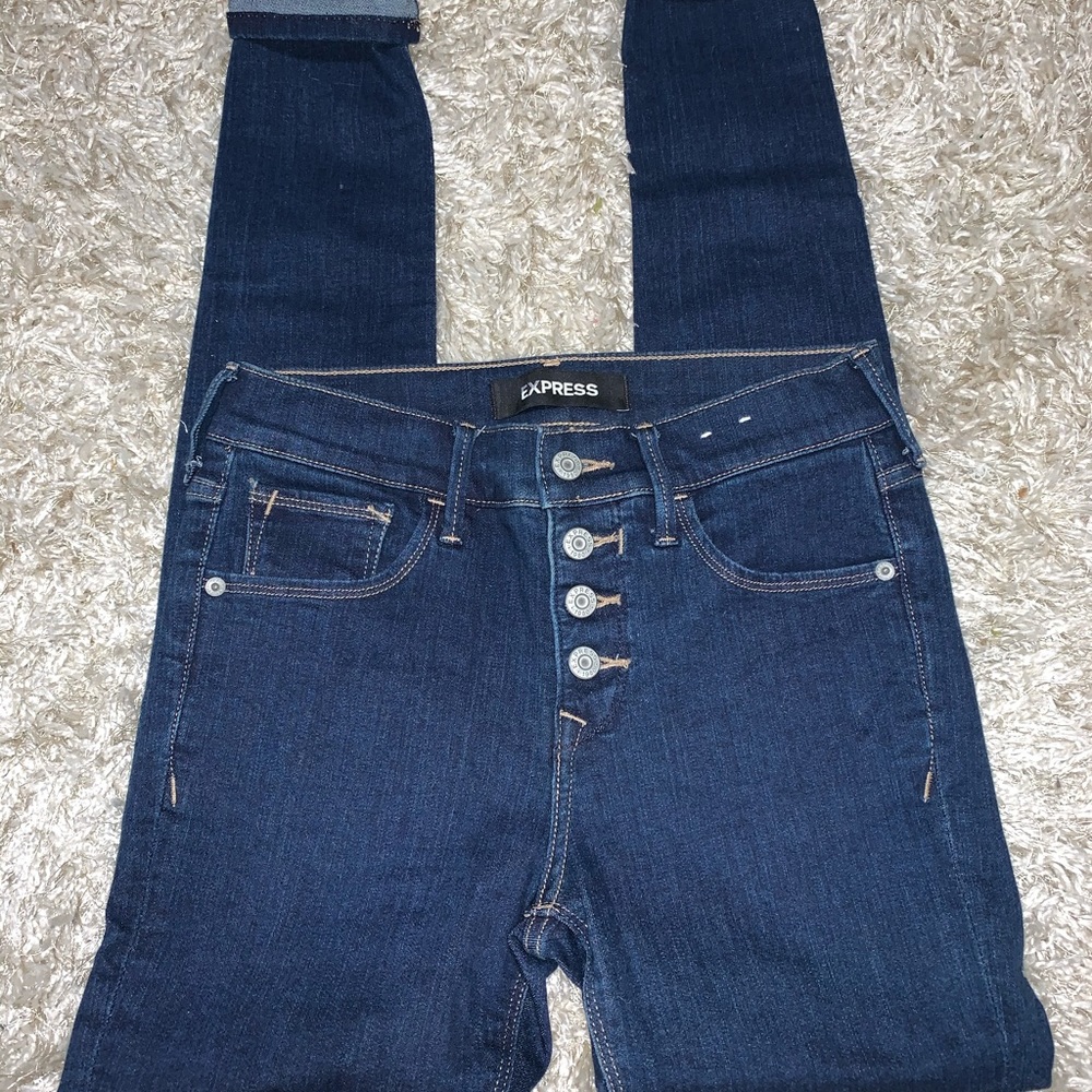 Express High Rise Jeans - Picture 6 of 10